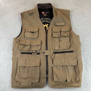 Kakadu Australian Canvas Vest Men Medium Boxing Kangaroo Tactical Hunt Fish Hike